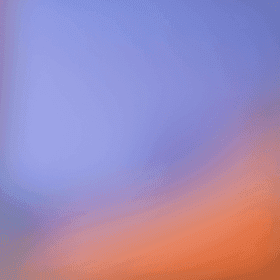 Blue and orange generative gradient
